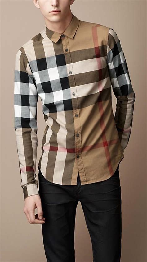 cheap burberry dress shirts|burberry dress shirt men's.